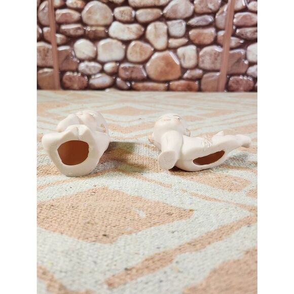 Kewpie Baby Girl and Boy Figurine  Bisque Porcelain - Picture 8 of 8